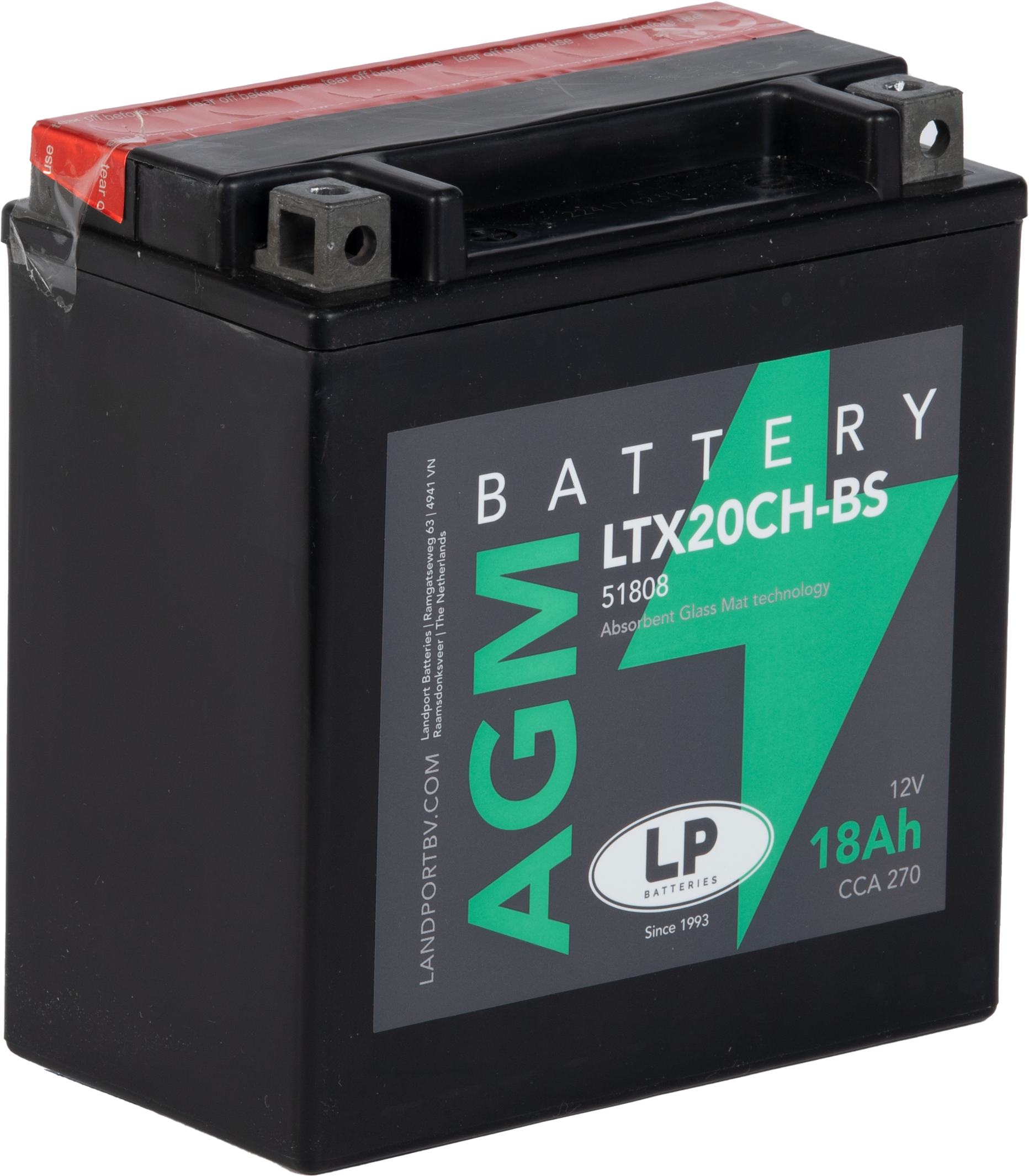 Baterie de pornire MA LTX20CH-BS Landport Batteries